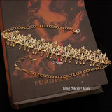 Crystal Tassels Headbands Wedding Hair Jewelry
