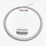 Plated Necklace For Women Chain Necklace Wedding Party Dubai Jewelry