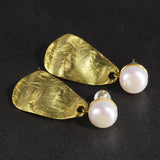 925 Sterling Silver Drop Earrings Statement Geometric Jewelry