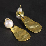 925 Sterling Silver Drop Earrings Statement Geometric Jewelry