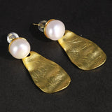 925 Sterling Silver Drop Earrings Statement Geometric Jewelry