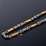 5MM Silver Stainless Steel Chain Choker Necklace for Men