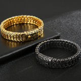 Solid Stainless Steel Men's Bracelet Man Bracelet Handles On Hand Strap