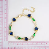 Plated St. Jude 8 Crystal Bracelet Charm for Women