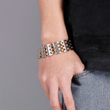 25MM Titanium Men's Bracelet Stainless Steel Bangle Jewelry