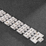 25MM Titanium Men's Bracelet Stainless Steel Bangle Jewelry