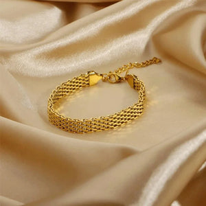 Stainless Steel Watch Belt Bracelet for Women