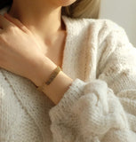 Stainless Steel Watch Belt Bracelet for Women
