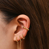 Twisted Ear Cuff Clip on Earrings Women Minimalist Jewelry