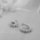 Twisted Ear Cuff Clip on Earrings Women Minimalist Jewelry