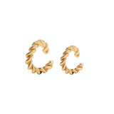 Twisted Ear Cuff Clip on Earrings Women Minimalist Jewelry