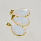 Opal Stone Water Drop Pendant for Women Jewelry Making