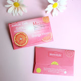 Silver Jewelry Polishing Cloth Deerskin Velvet Pink Fruit Packaging