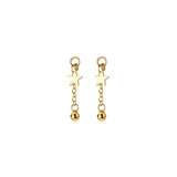 925 Sterling Silver Mini Star Stud Earrings