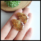 Rutilated Quartz Women Earring, Fashion Jewelry For Women Earrings