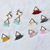 Bohemian Tassel Earrings DIY Material Accessories
