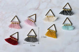 Bohemian Tassel Earrings DIY Material Accessories