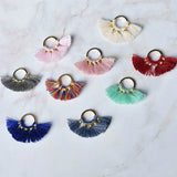 Bohemian Tassel Earrings DIY Material Accessories