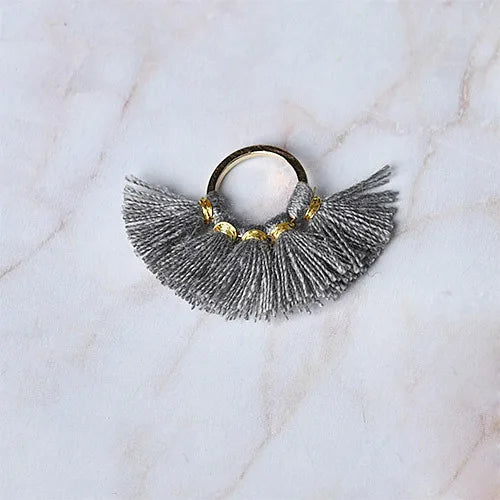 Bohemian Tassel Earrings DIY Material Accessories