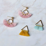 Bohemian Tassel Earrings DIY Material Accessories