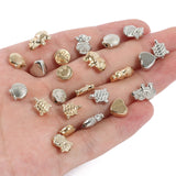 Silver Acrylic Bead Spacer for DIY Charms Necklace Bracelet