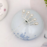 Chinese Style Hairpins Wedding Hair Ornaments Pearl Hair Vines