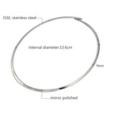 Gold/Silver Choker Necklace Punk Jewelry Christmas Present