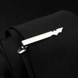 Gun Pen Beard Shape Metal Tie Clip For Men