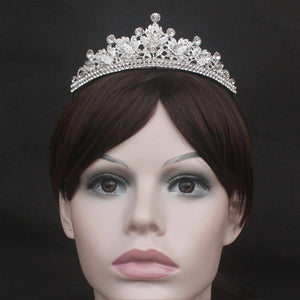 Gold/Silver Metal Tiaras and Crowns for Women Bride Wedding Hair Accessories