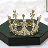 Silver Rhinestone Princess Crowns For Girls Kids
