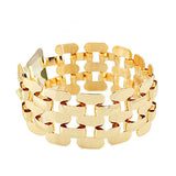 Silver Zinc Alloy Hollow Out Punk Bracelet And Bangles Jewelry Men And Women