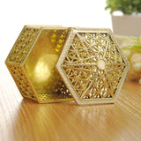 Silver Foil Plastic Hollow Candy Box Gift Treat Box Packaging Wedding Party