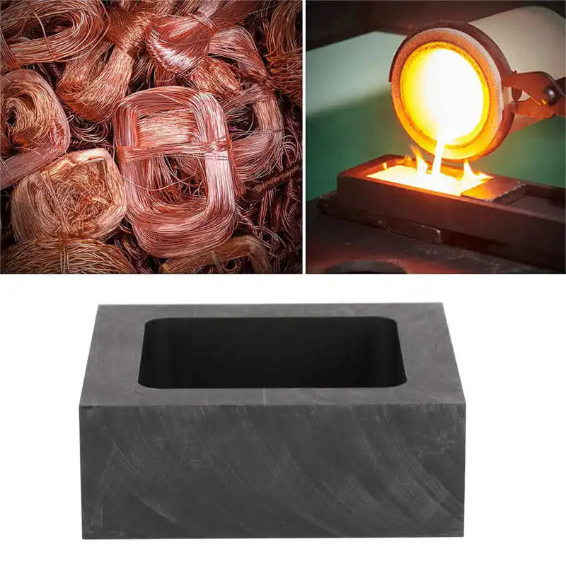 High Purity Silver Graphite Ingot Mold for Jewelry Making
