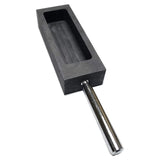Silver Graphite Ingot Mold Crucible 1Kg
