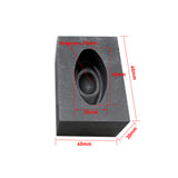 Silver Ingot Mold Heart Star Cross Graphite Crucible for Melting Metal