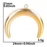 Moon Pendant Charms for Jewelry Necklace DIY 5PCS/Lot