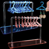 Rose Gold Polymer Clay Earrings Stand Organizer