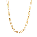 Stainless Steel Thin Chain Exaggerated Necklace