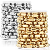 Stainless Steel Beads Chains DIY Jewelry Making Ball Bracelets Oval Necklace