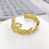 Personalized Stainless Steel Arabic Name Bracelet for Women
