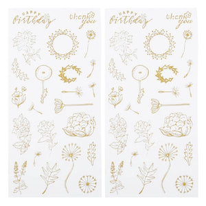 Decorative Stickers for Silicone Resin Molds