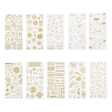 Decorative Stickers for Silicone Resin Molds