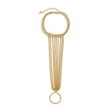 Tassel Chain Beach Anklet Women Foot Jewelry Vintage Ethnic