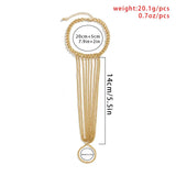 Tassel Chain Beach Anklet Women Foot Jewelry Vintage Ethnic