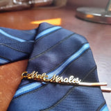 Personalized Stainless Steel Tie Clips for Men