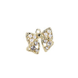 Crystal Rhinestone Pearl Alloy Charms 20pcs Earring Pendants