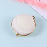Vintage Nautical Shell Earring Trinket Box Holder Table Centerpiece Showcase