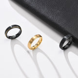 Tungsten Carbide Wedding Rings Plated Band 5mm Couple Ring Set