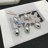 Gold and Silver Pig Life Pig Year Accessories