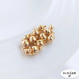 Gold Burger Magnetic Buckle Bracelet Necklace DIY Jewelry Accessory